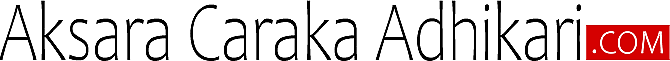Aksara Caraka Adhikari